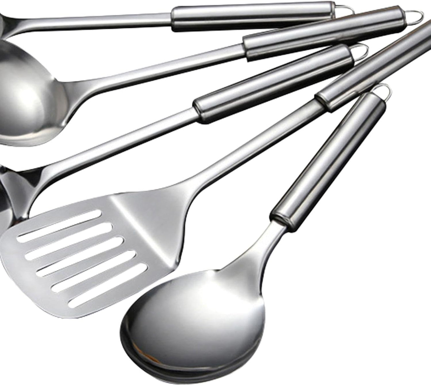 5 Pieces Kitchen Cooking Utensils Set Gadgets Tools Kitchen Accessories Dinnerware Nonstick Kitchenware Cookware Set for Home, Excluding gift box