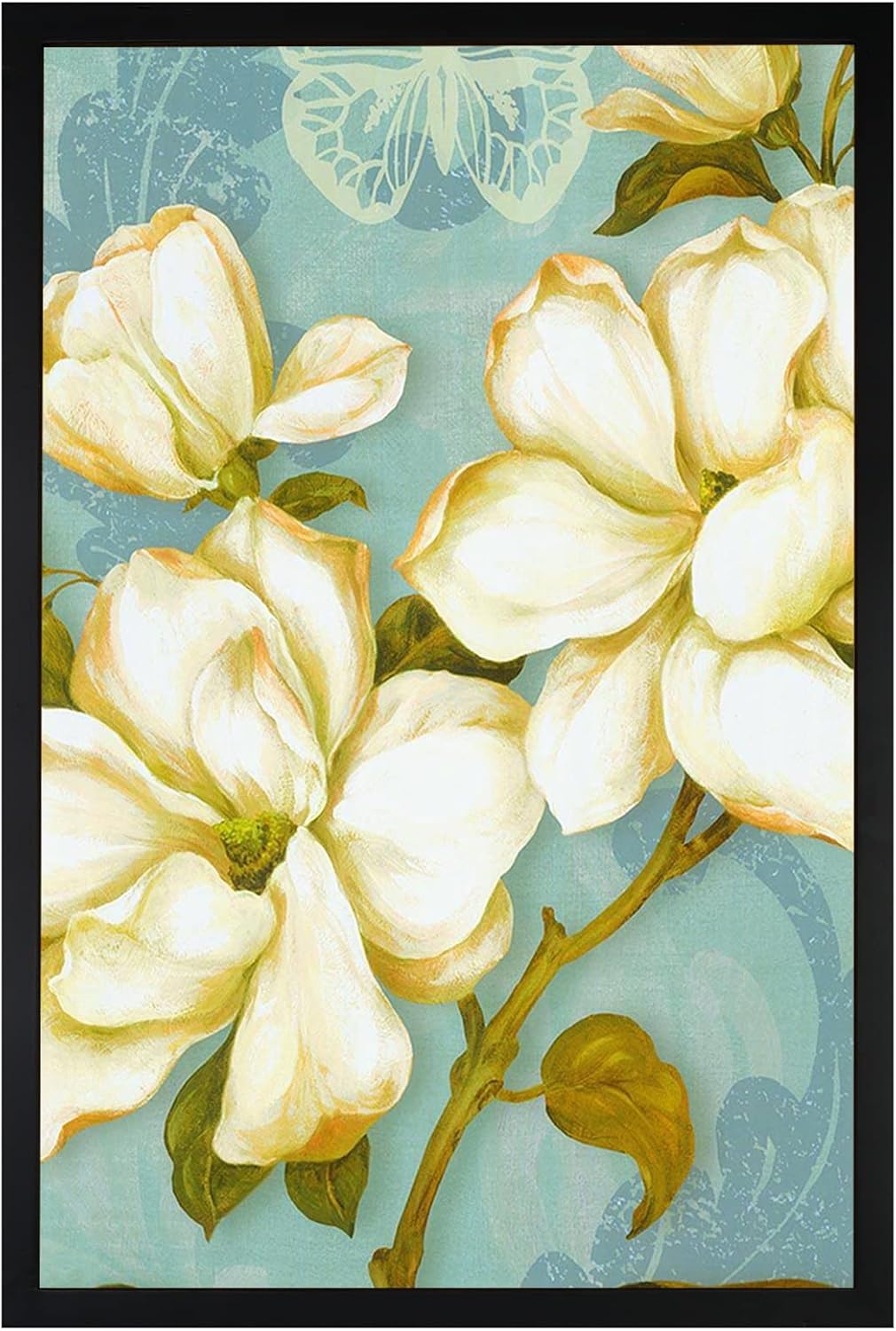 BOJIN 14x17 Picture Frames White Solid Wood Without Mat Display Poster Wall Hanging Home Decoration Photo Frame